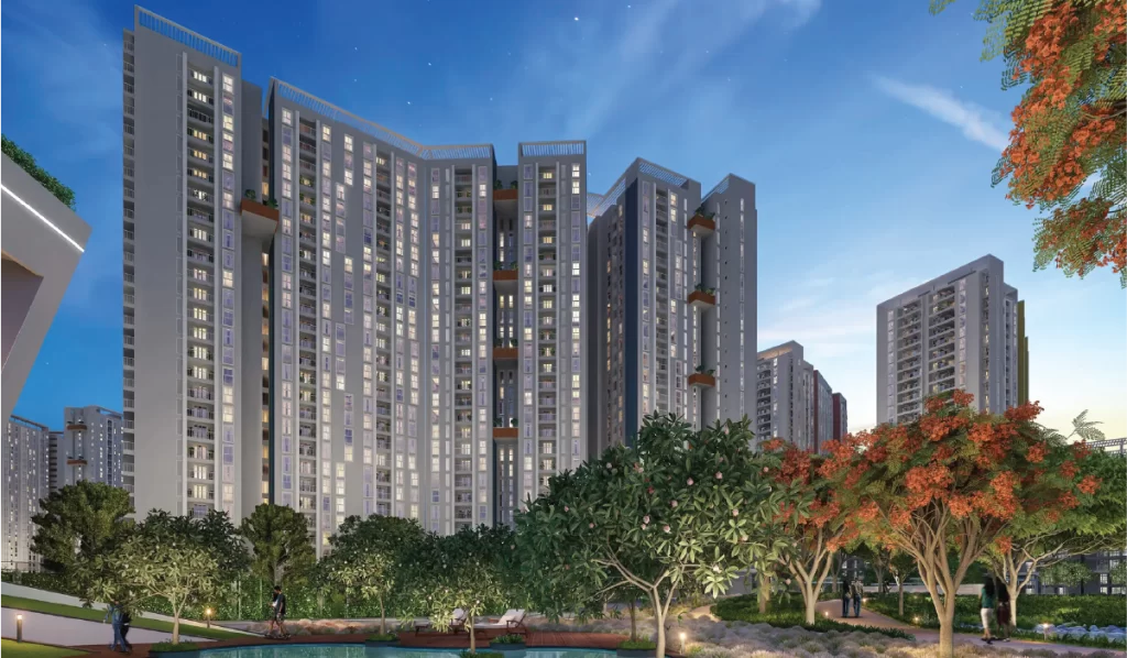 3 BHK + 2T Luxury Apartment - Brigade Sanctuary - Image 1