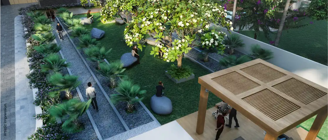 3.5 BHK Sky Residence with Study - Mahindra Eden - Image 3